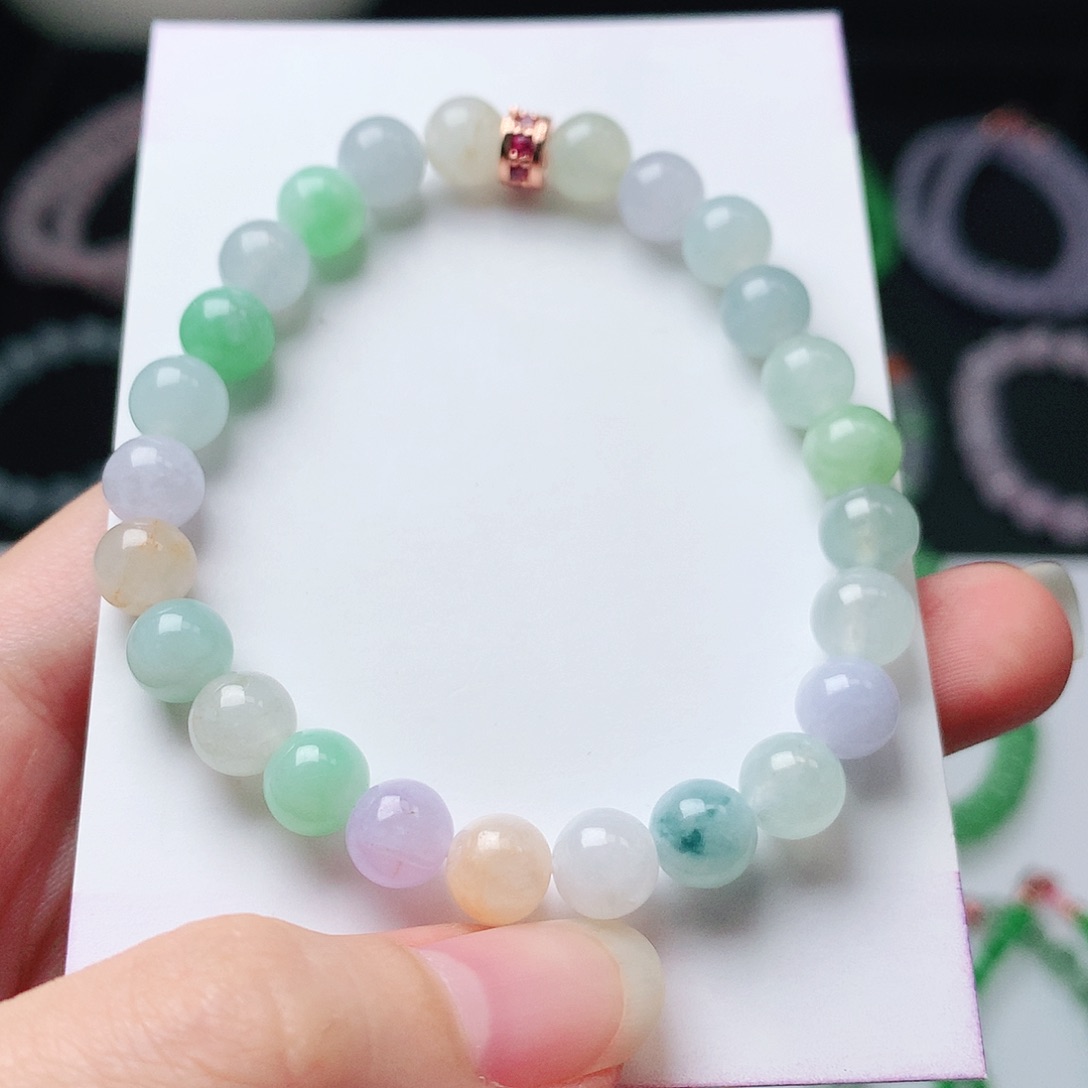 翡翠未镶嵌手链翡翠