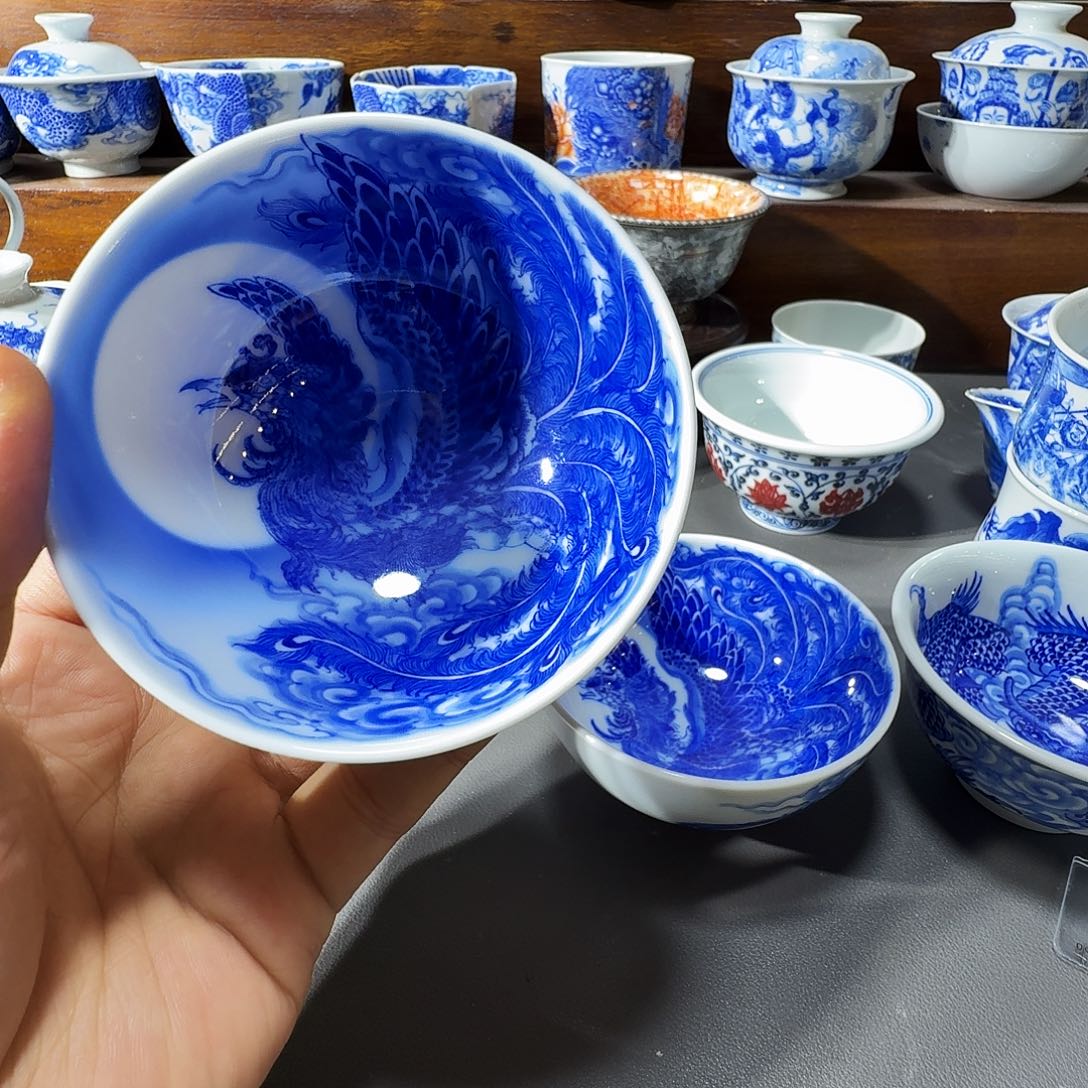 l***n泥塑主人杯手工手绘微微瑕