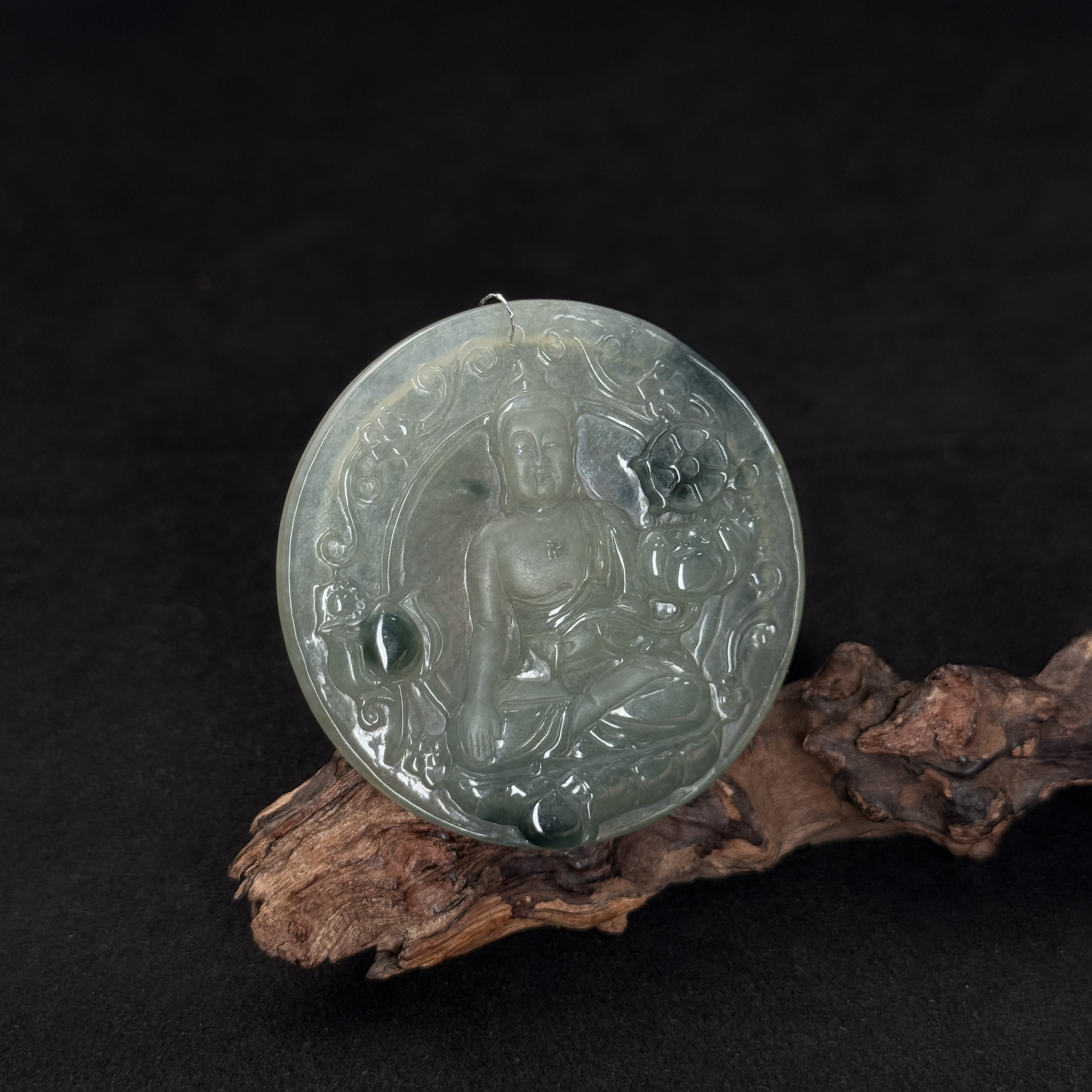 【诚翠拍品第一百零三期午】翡翠52吊坠GBL3056