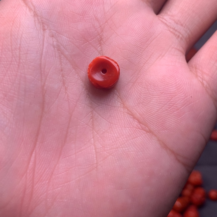 【闪购商品】未镶嵌配饰南红玛瑙卡10mm