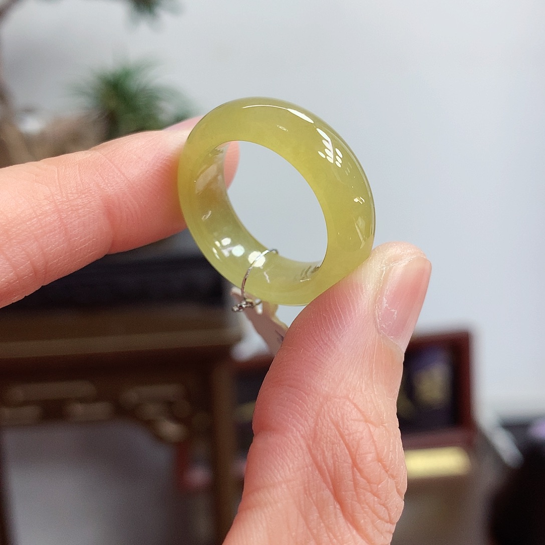 未镶嵌戒指翡翠16-17号