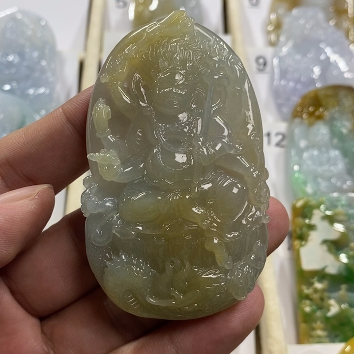 颈饰未镶嵌翡翠罗*大黑天