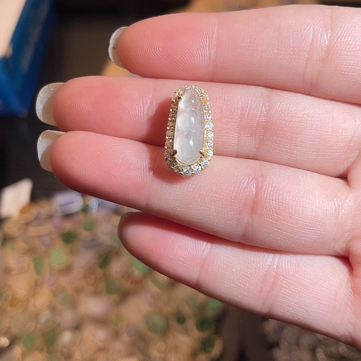 翡翠银S925镶嵌颈饰翡翠