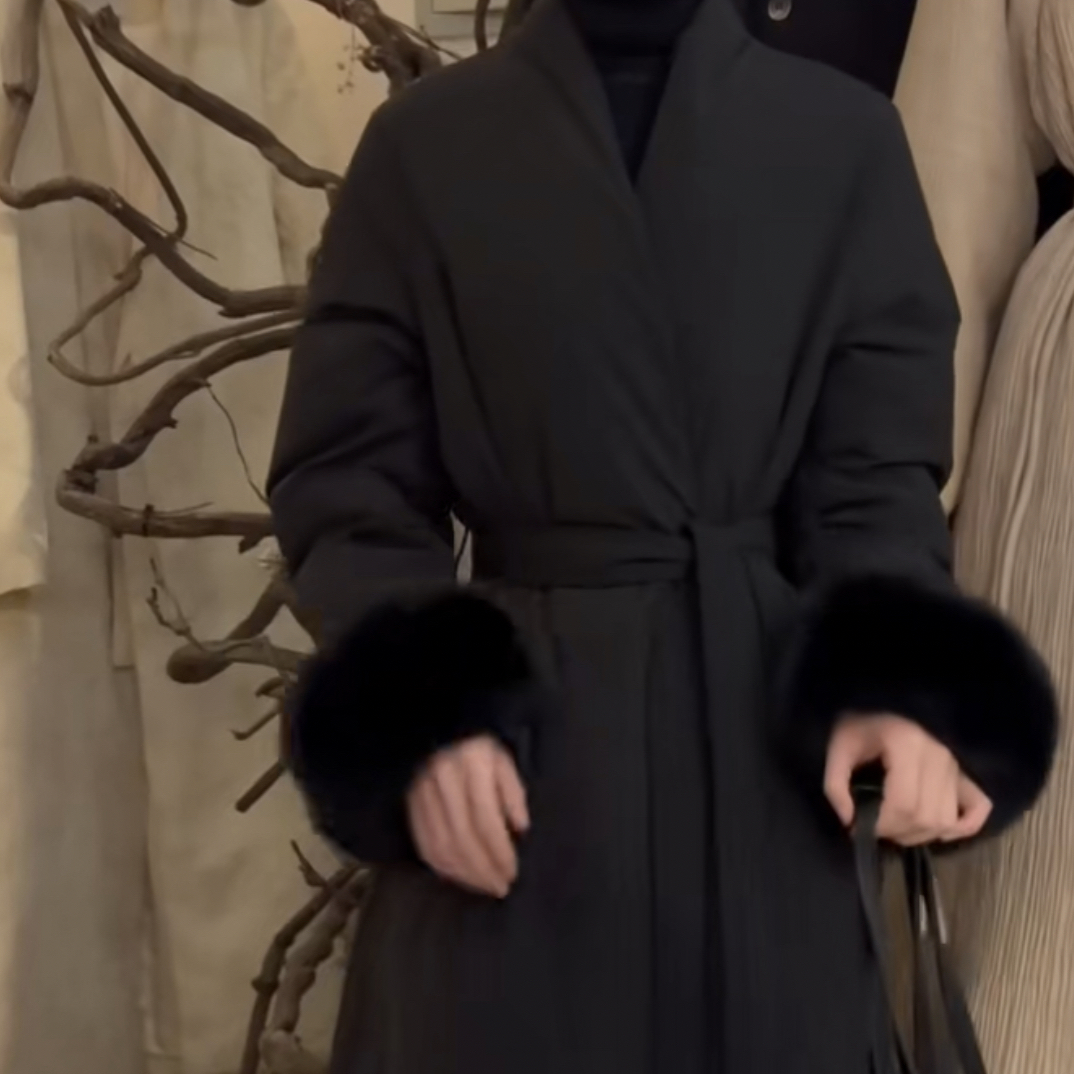 9068假日系列毛袖外套