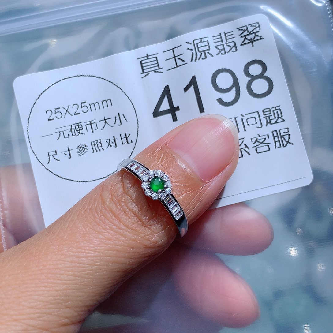 翡翠颈饰未镶嵌4198。