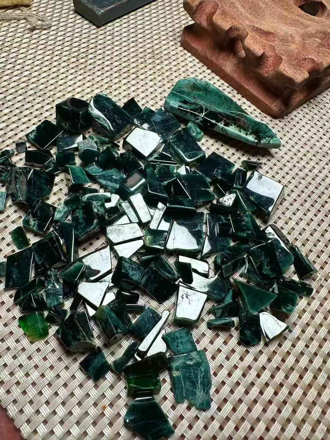 天然缅料十级黑片料多样性发货03