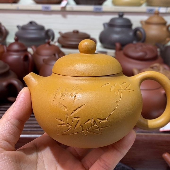 茶壶紫砂微瑕处理一把