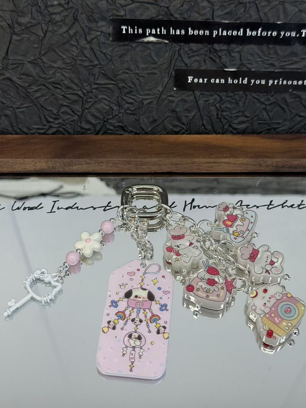 DIY饰品配件【M01-150】定制款手机链可爱配件 实用ins创意通用