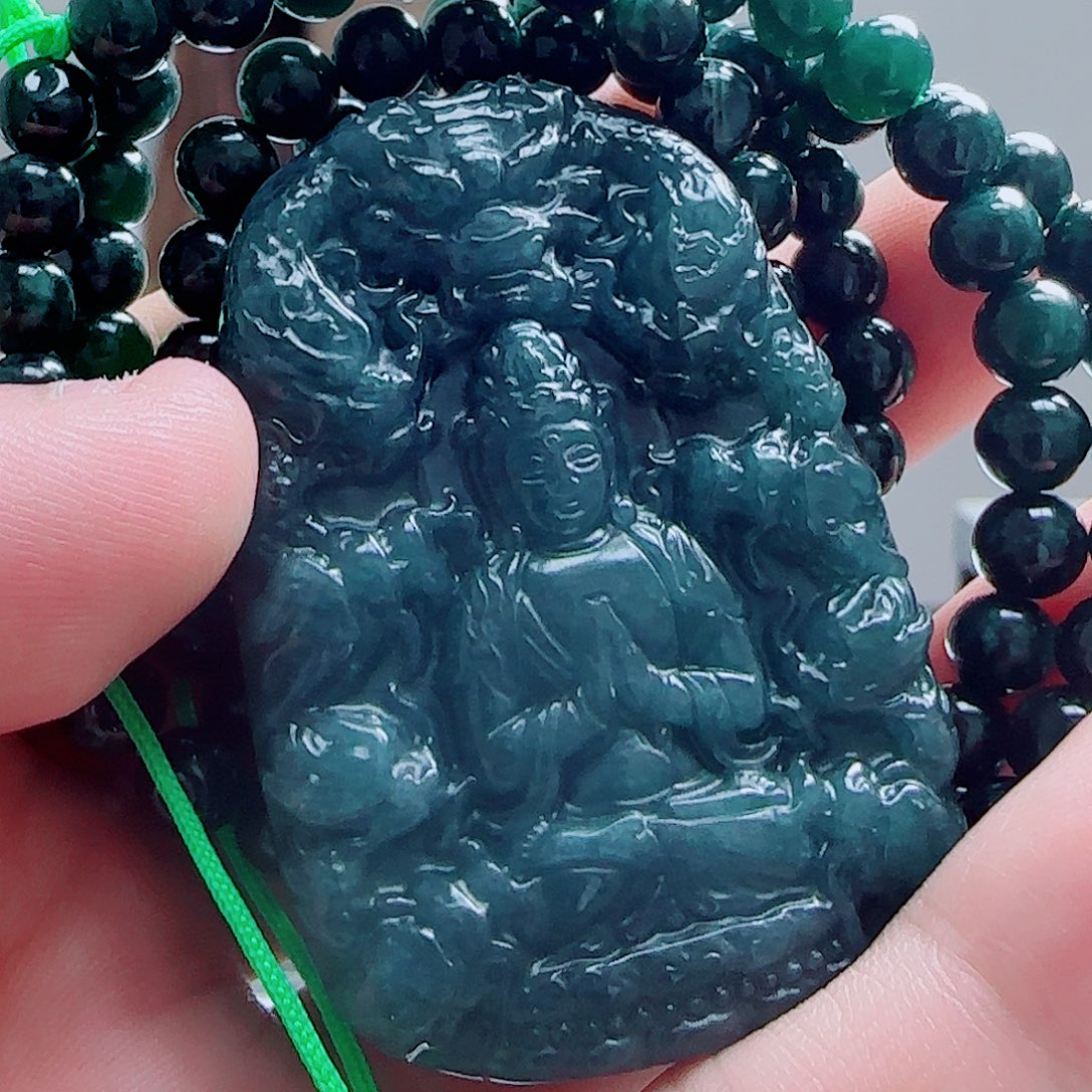 颈饰未镶嵌翡翠11