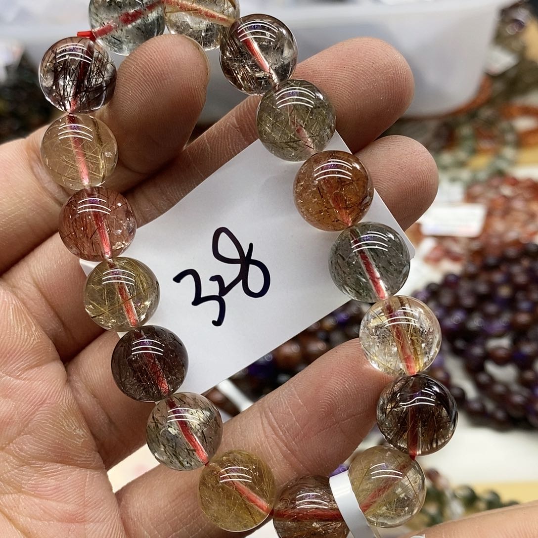 水晶手链未镶嵌天然