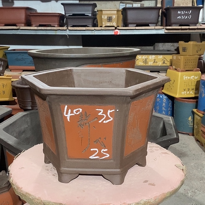 宜兴紫砂花盆花盆