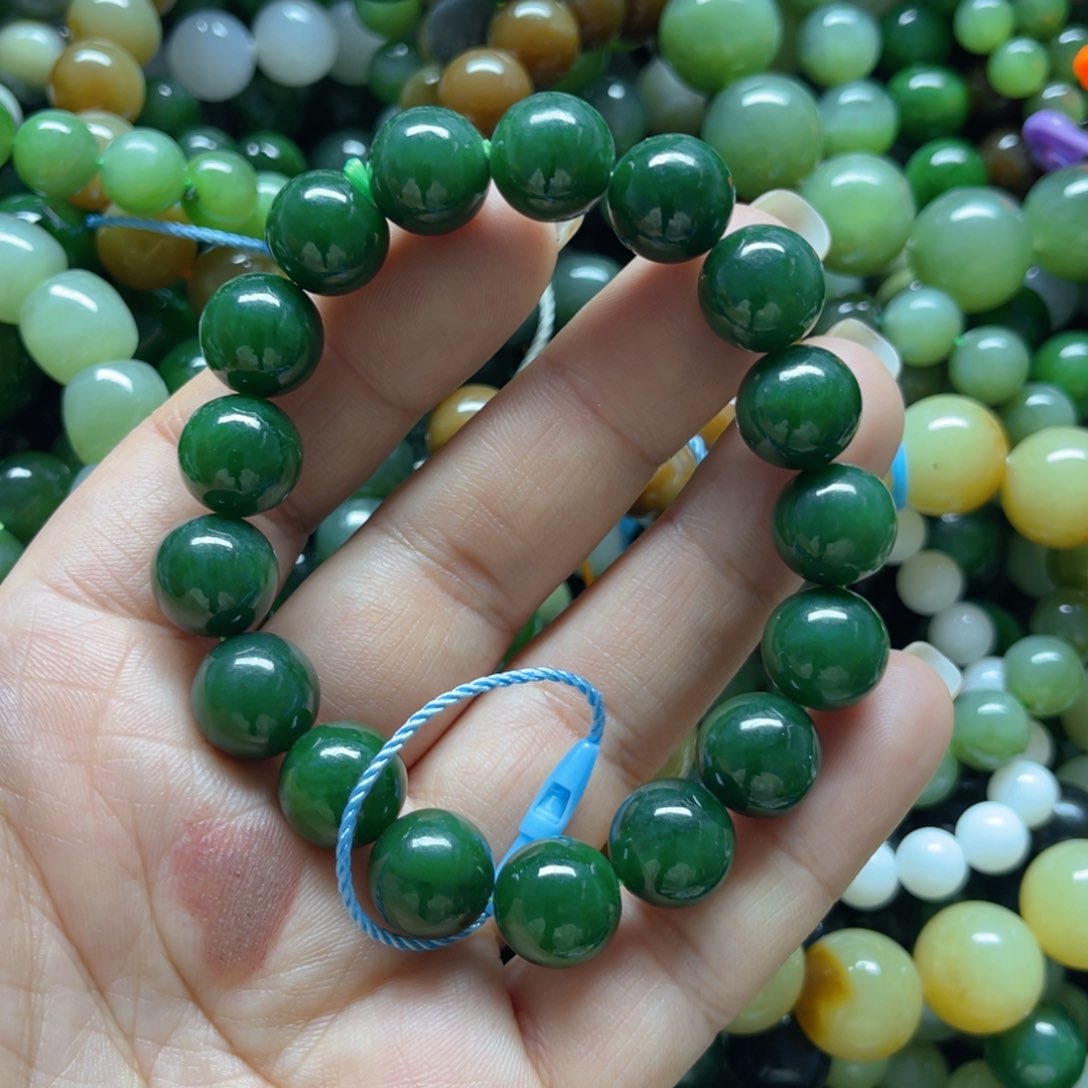 和田玉手链未镶嵌