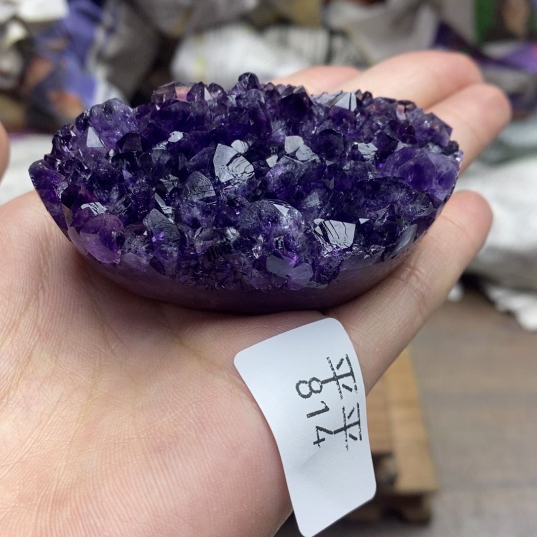 未镶嵌珠宝半成品紫晶