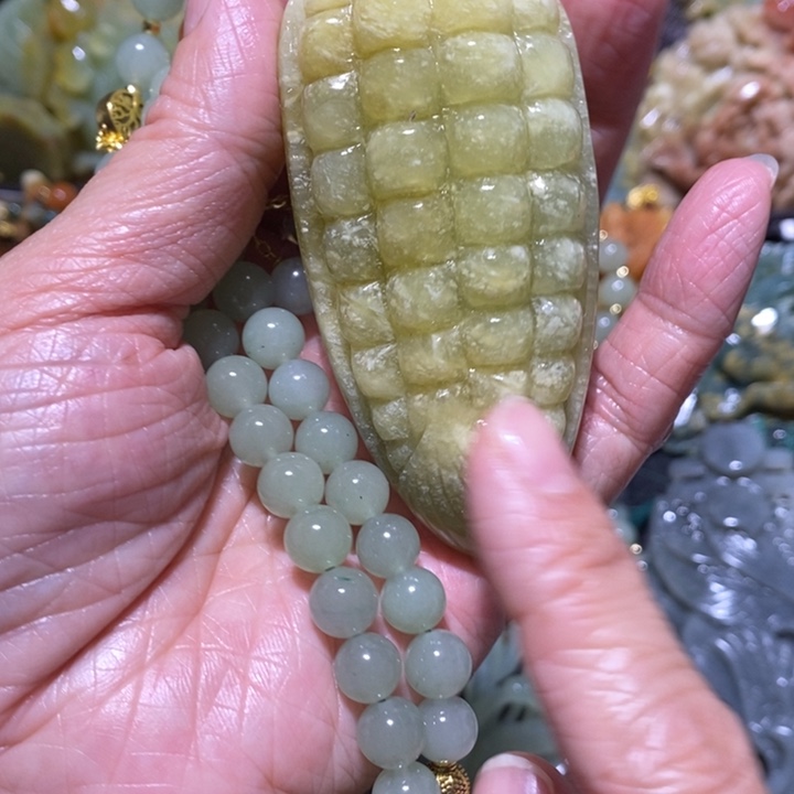 岫玉岫玉吊坠未镶嵌