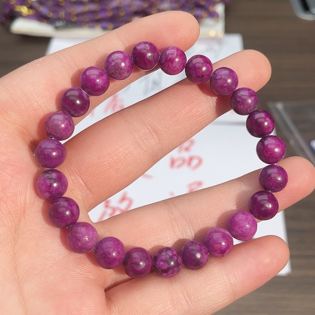 非金属diy原创8mm单珠手链