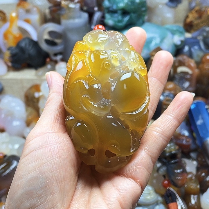玛瑙/玉髓饰品未镶嵌