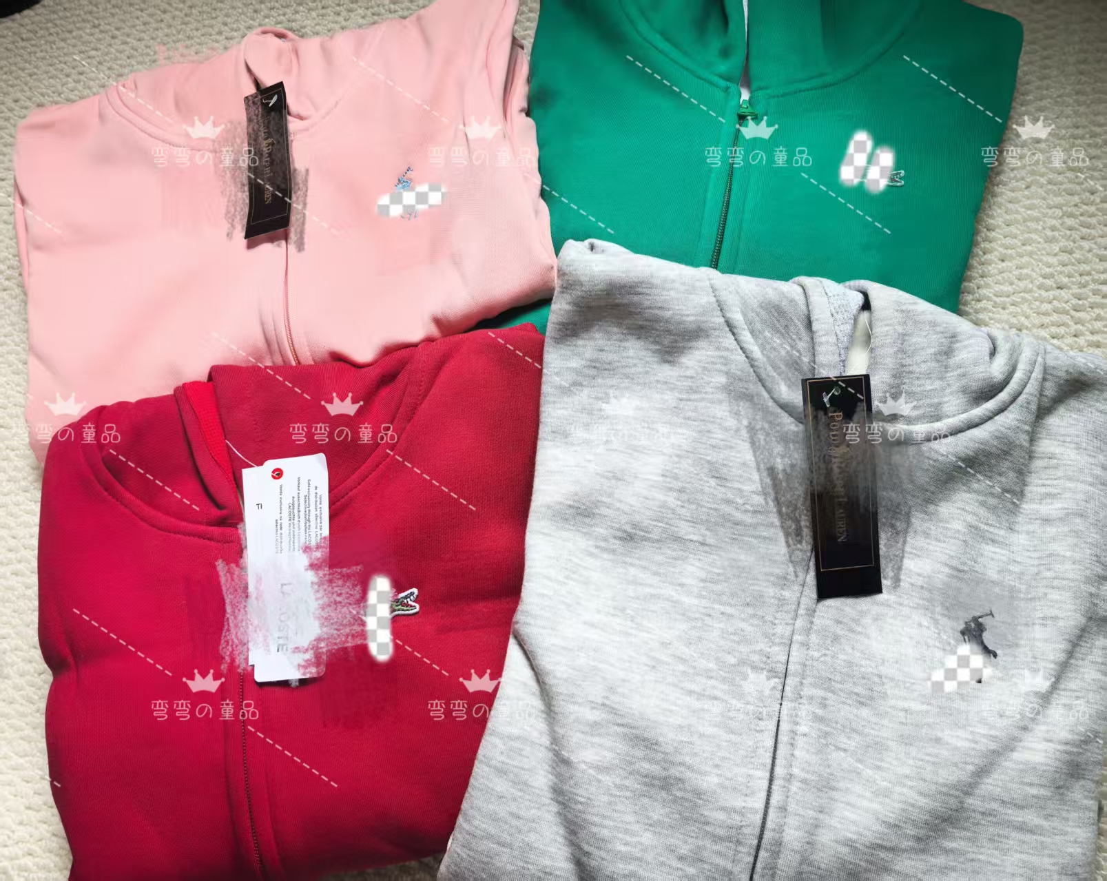 （NO退换）儿童加绒拉链外套