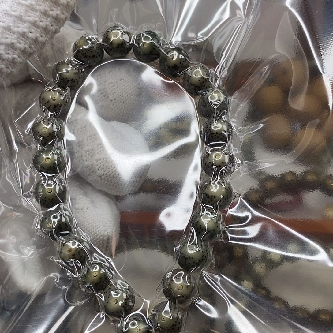 缺***符吊坠星月菩提卡10绿包白黄金瞳圆珠