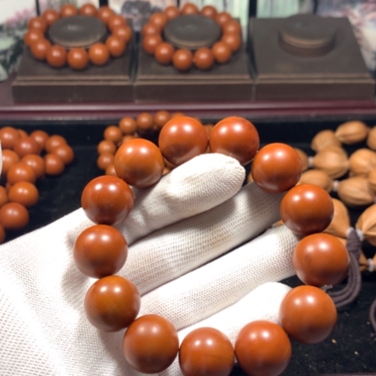 【闪购商品】橄榄核手串/手链1.8+树王福利小孔