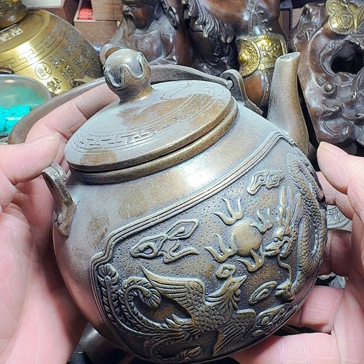 铜器摆件收收藏藏