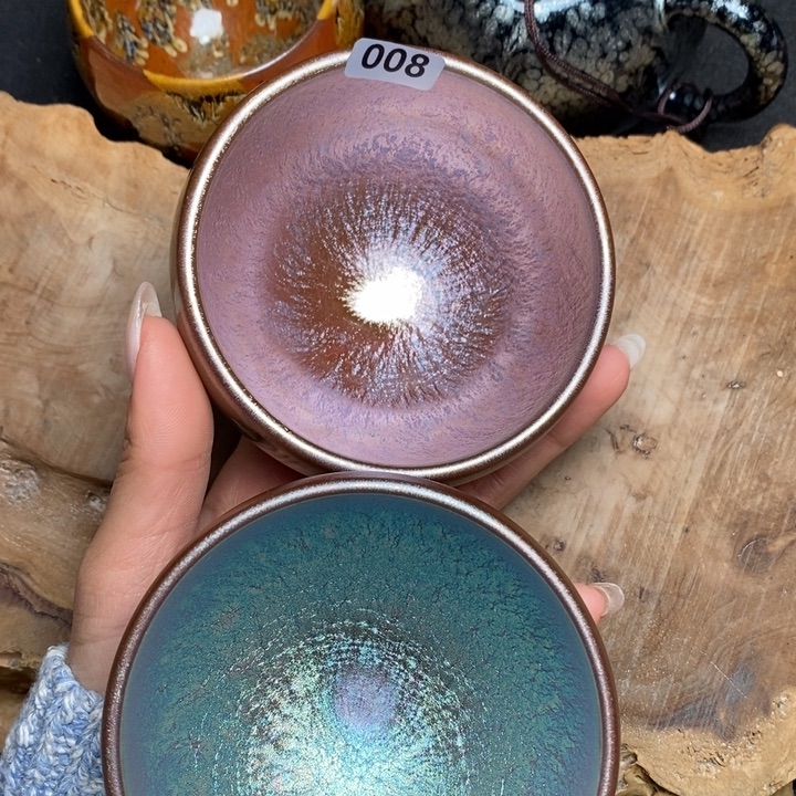 茶盏建窑建盏主人杯8微瑕