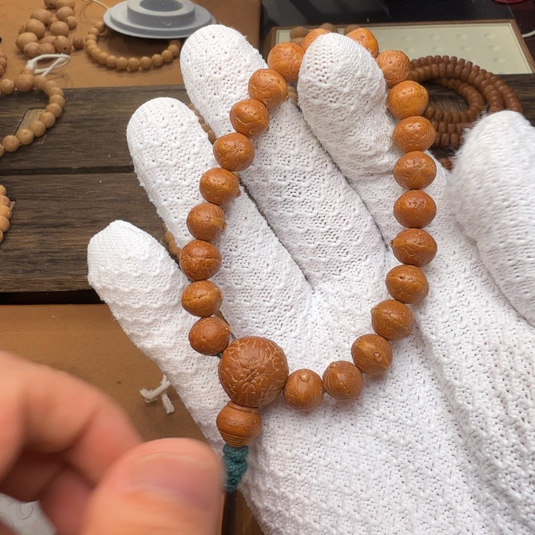 然***-凤眼菩提吊坠24年实心10.5mm