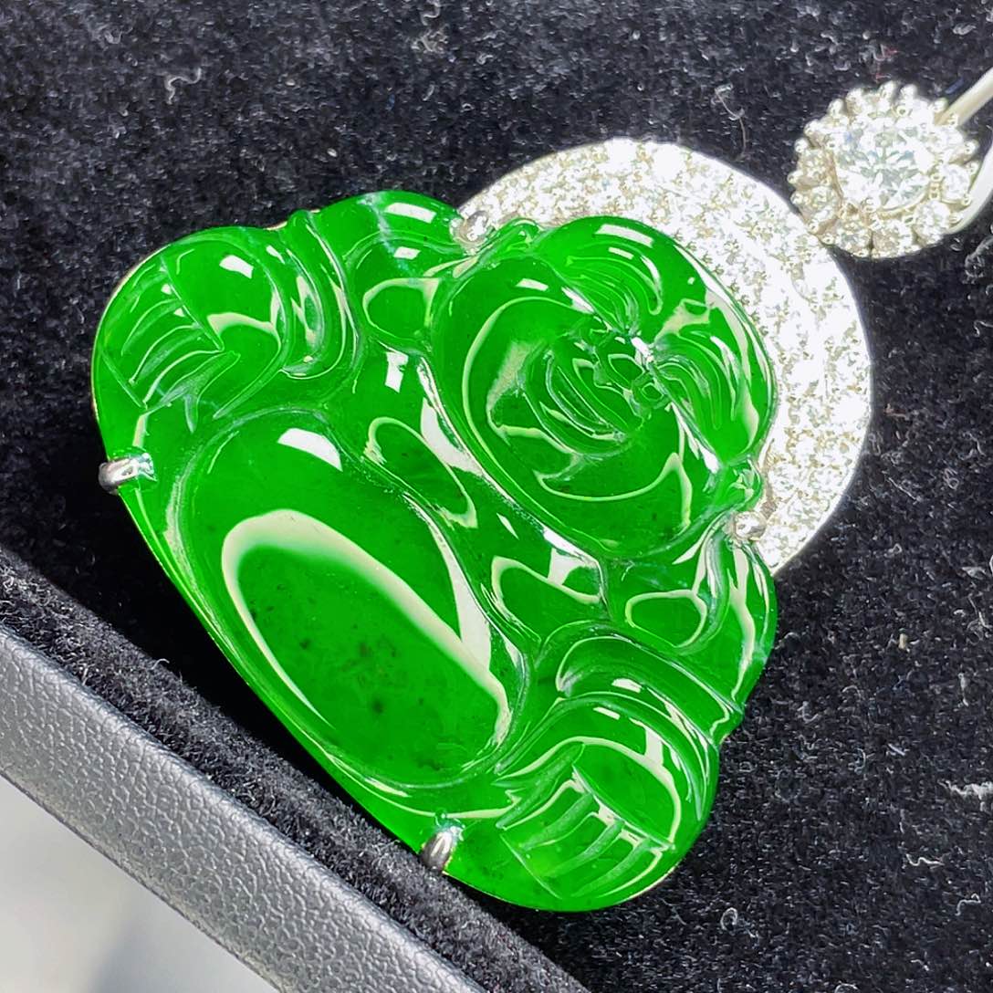 翡翠吊坠(不含链)未镶嵌