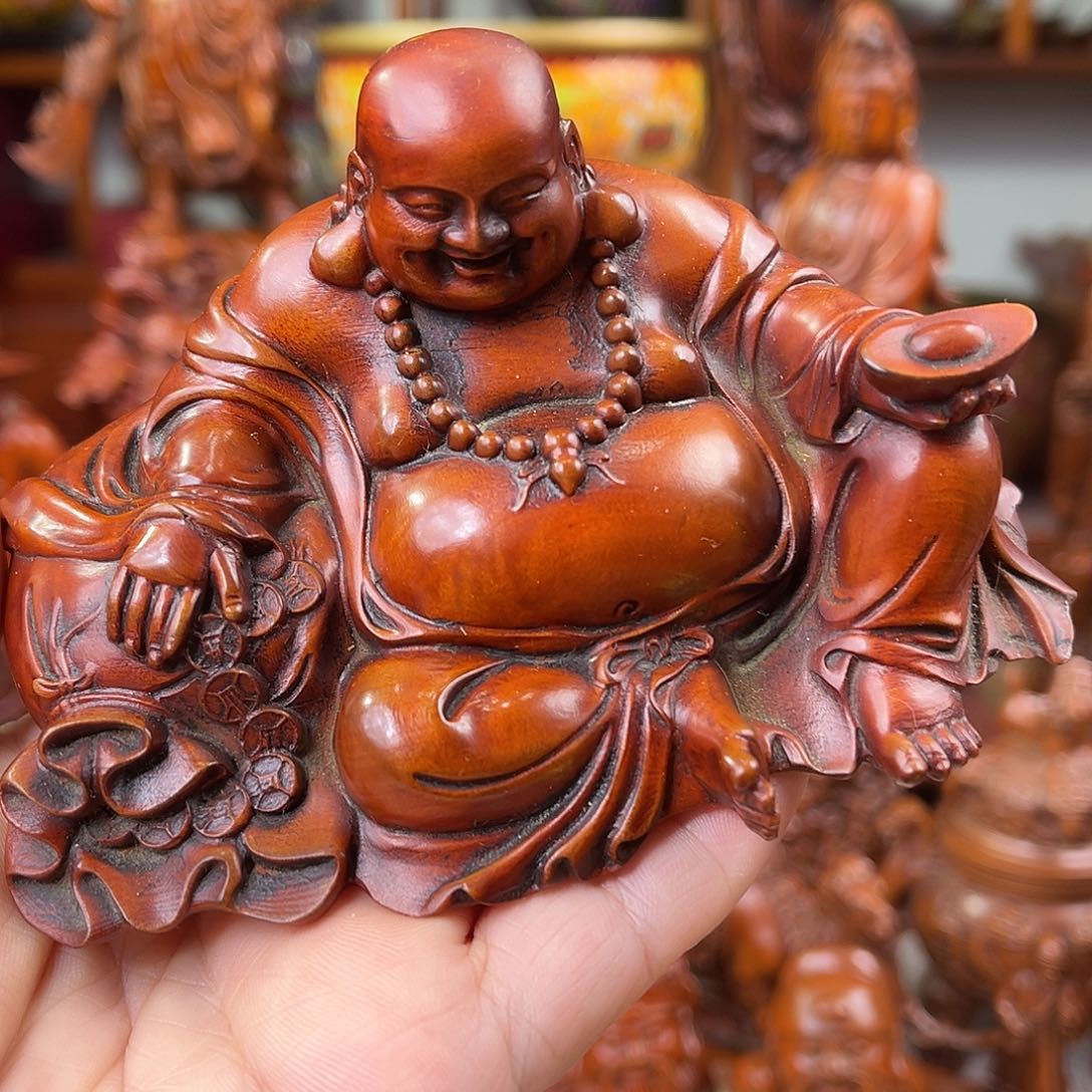 黄杨木黄杨木雕刻长度12厘米