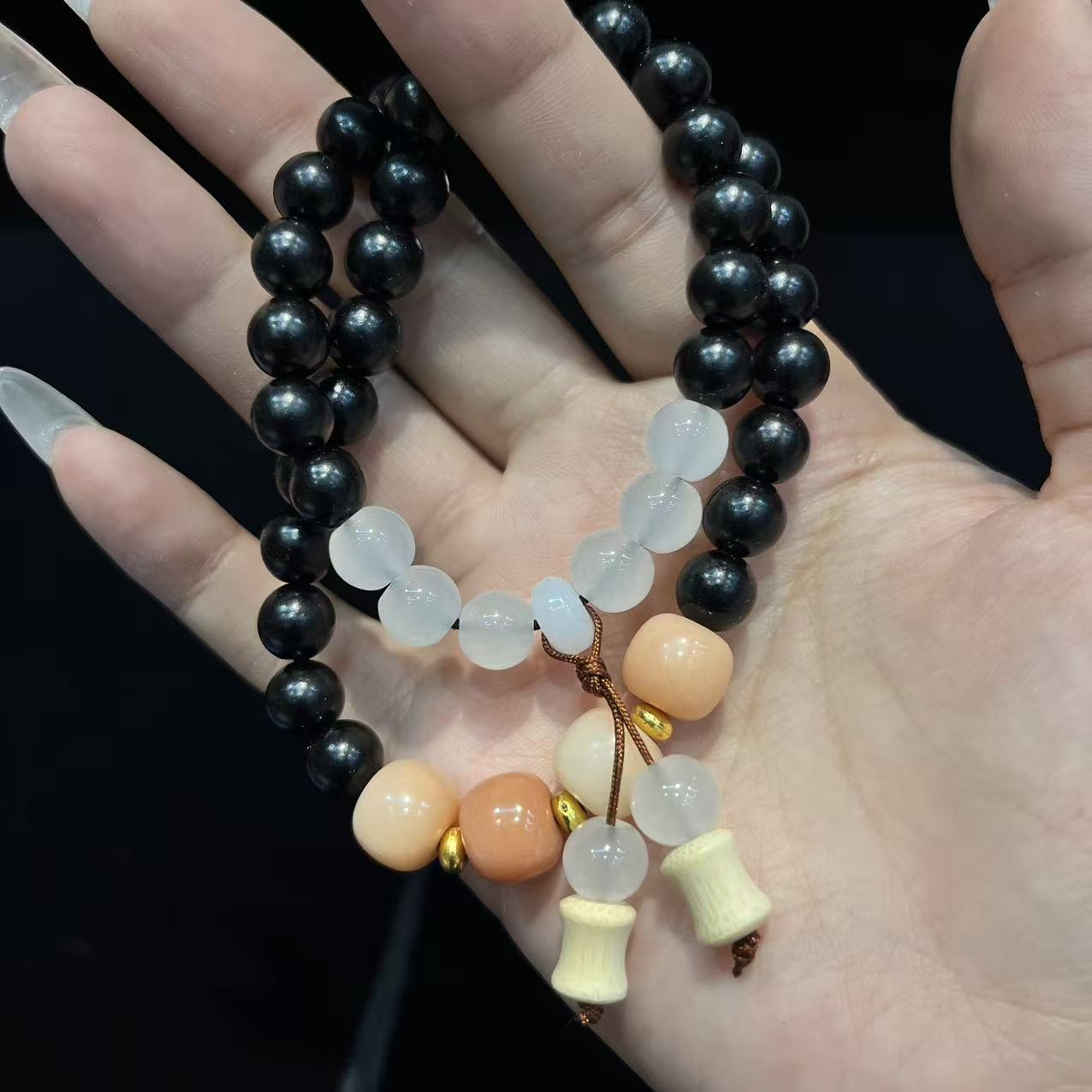 祥顺文玩文玩手串双圈【无礼盒】@@SP256