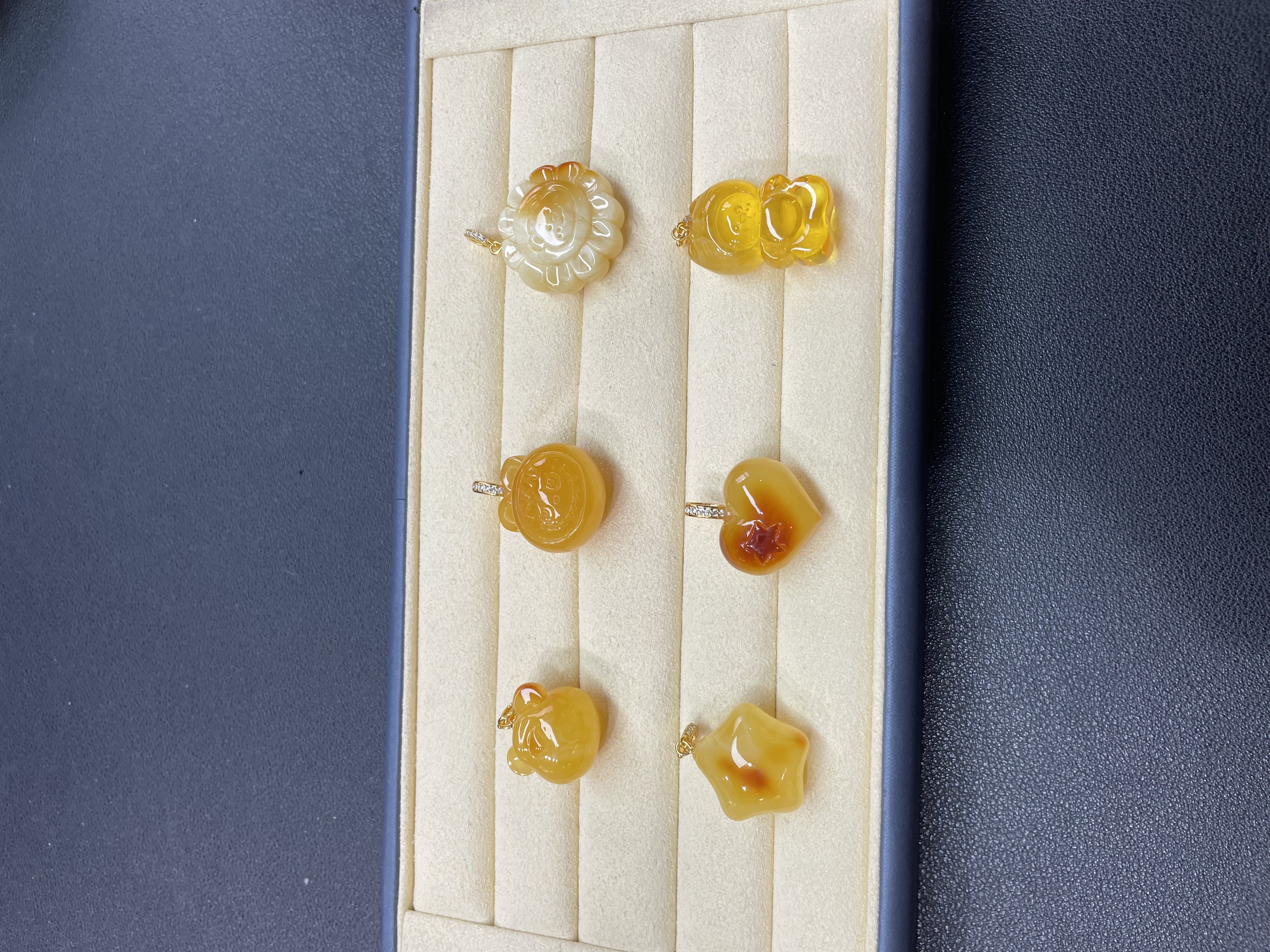 【彩虹盘】蜜蜡吊坠-多样性发一件-ML01|BML5