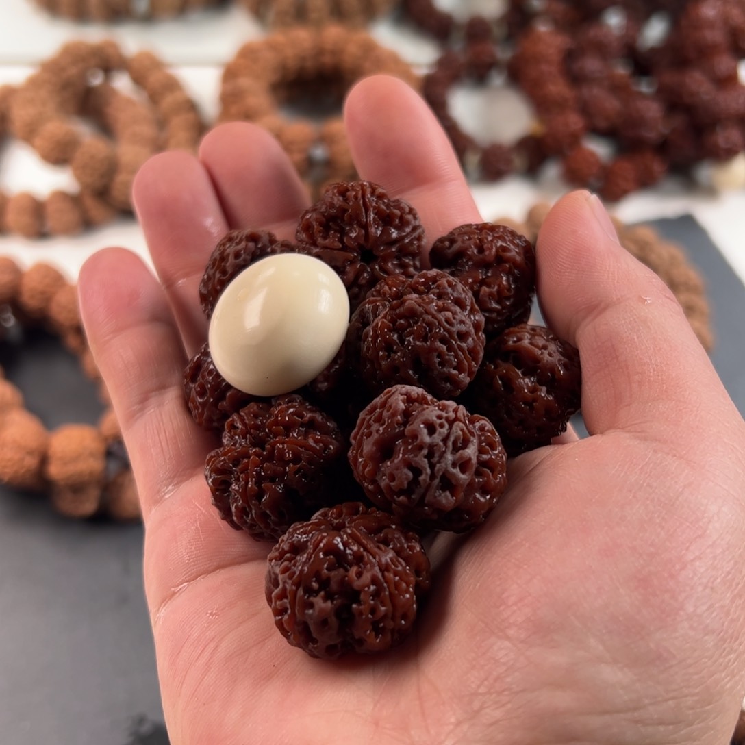 金刚菩提手串龙尊超头25（ 12颗）