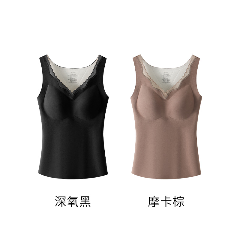 暖绒润肤背心M0662