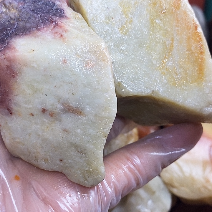 寿山石素****）寿山品种石原石毛料