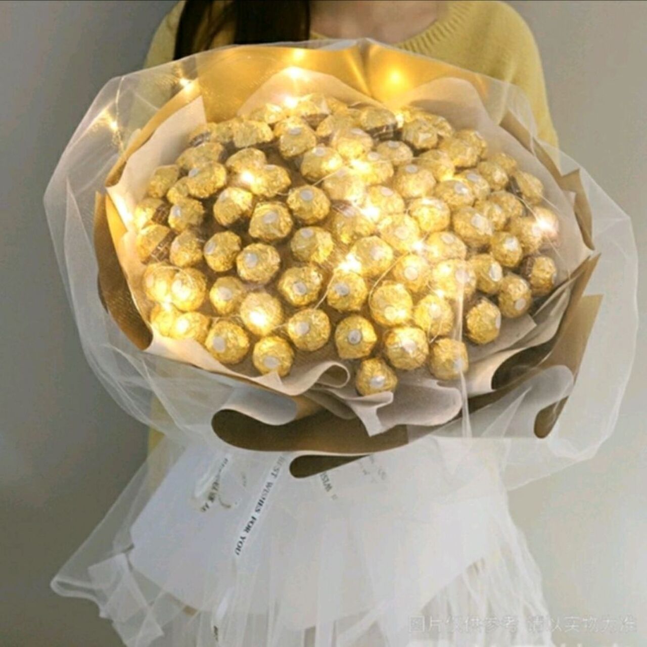 【33颗费列罗巧克力花束】送朋友爱人亲人闺蜜女友男友鲜花生日礼物花店送花上门