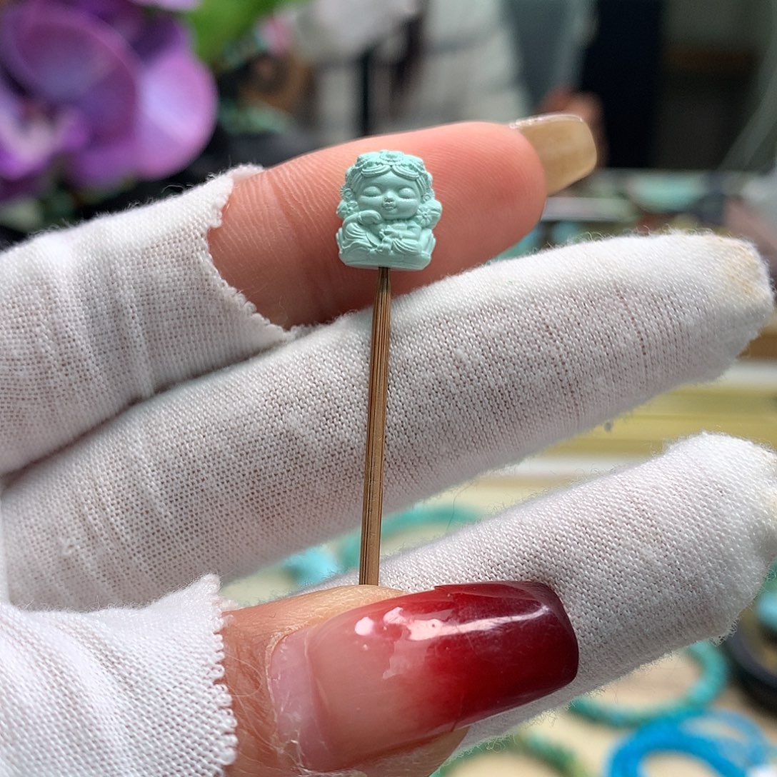 绿松石未镶嵌配饰