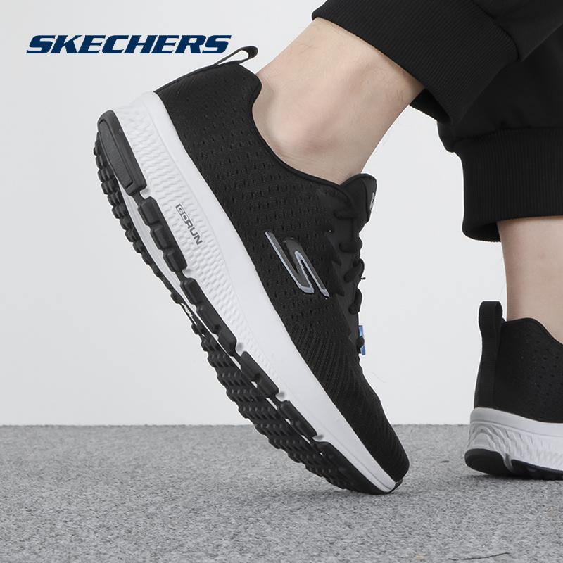 skechers斯凯奇男新款跑步鞋透气轻便鞋耐磨减震运动鞋时尚休闲鞋