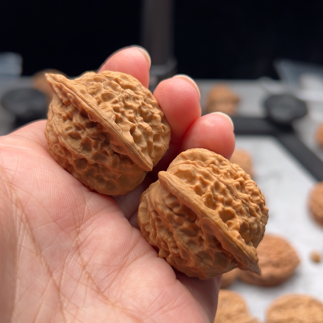 吊坠文玩核桃6号野生鸡心34.33.40