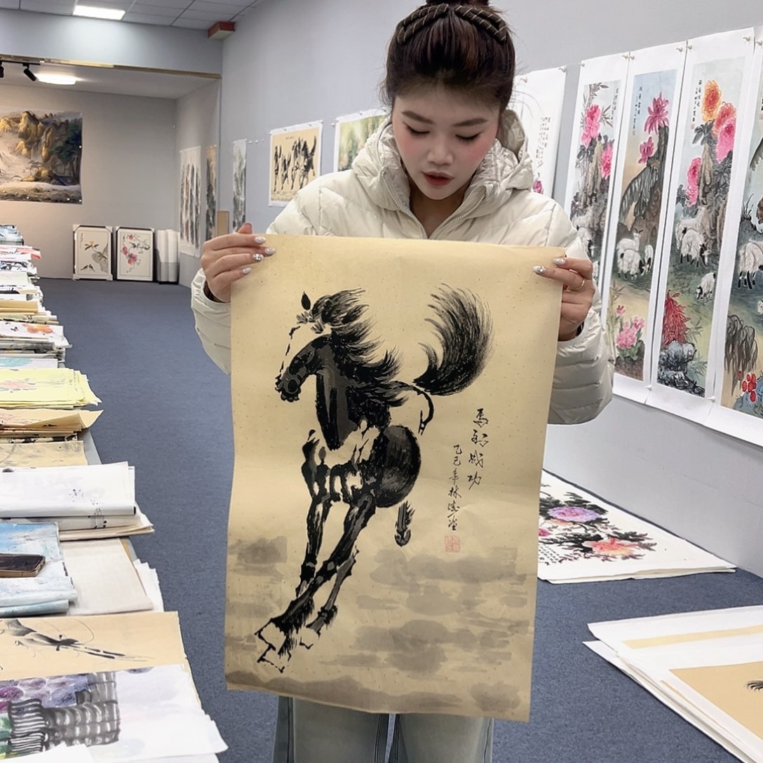 国画纯手绘字画作品