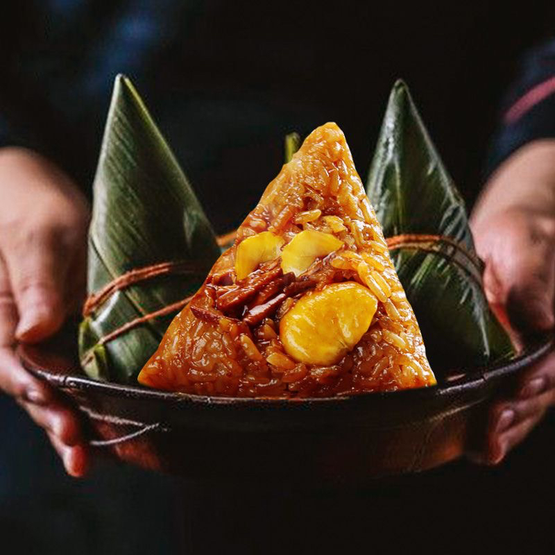 【新疆包邮】大荣和鲜肉粽蛋黄肉粽蜜枣粽真空包装早餐速食粽子礼盒