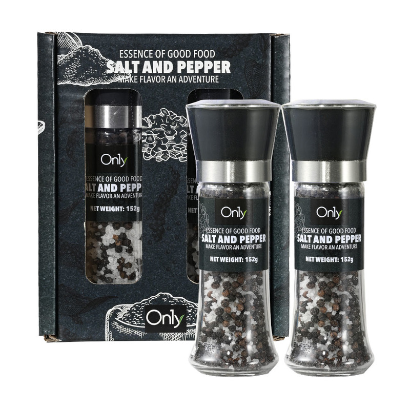 山姆会员代购 ON1Y印度进口 黑胡椒盐双瓶装(复合调味料)152g*2