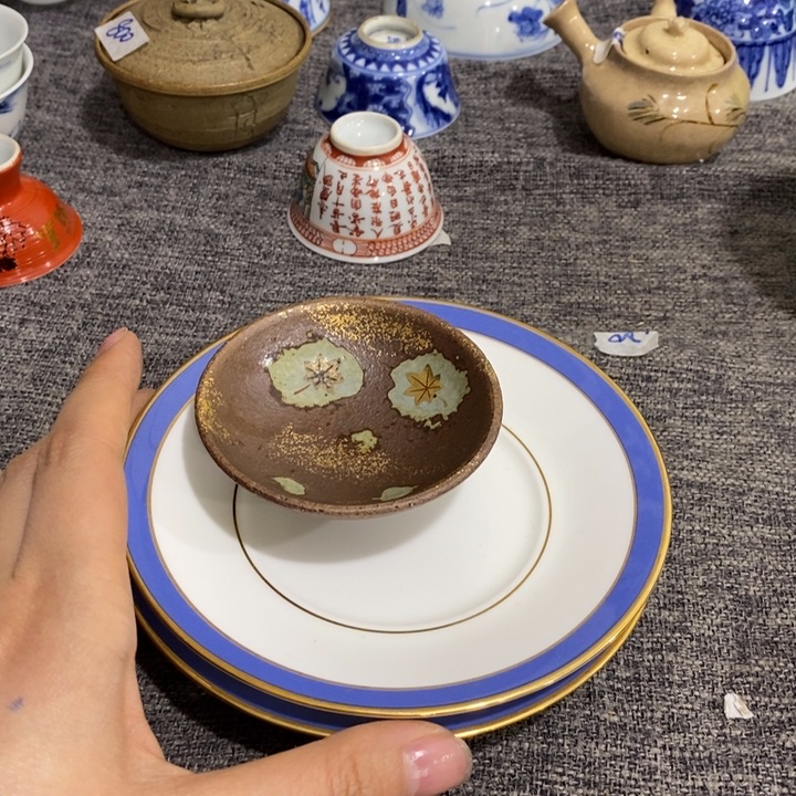 紫砂茶杯非常漂亮好看的碗