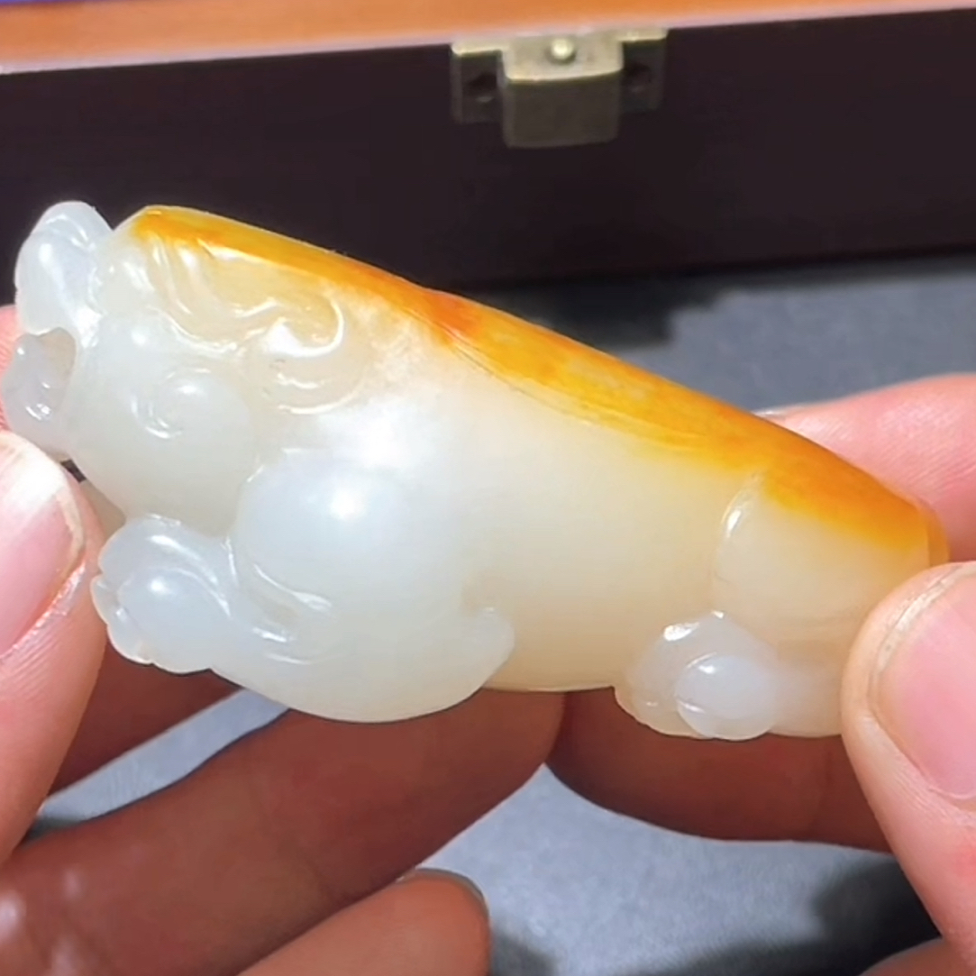 和田玉玉石挂件 d1204拍一发一