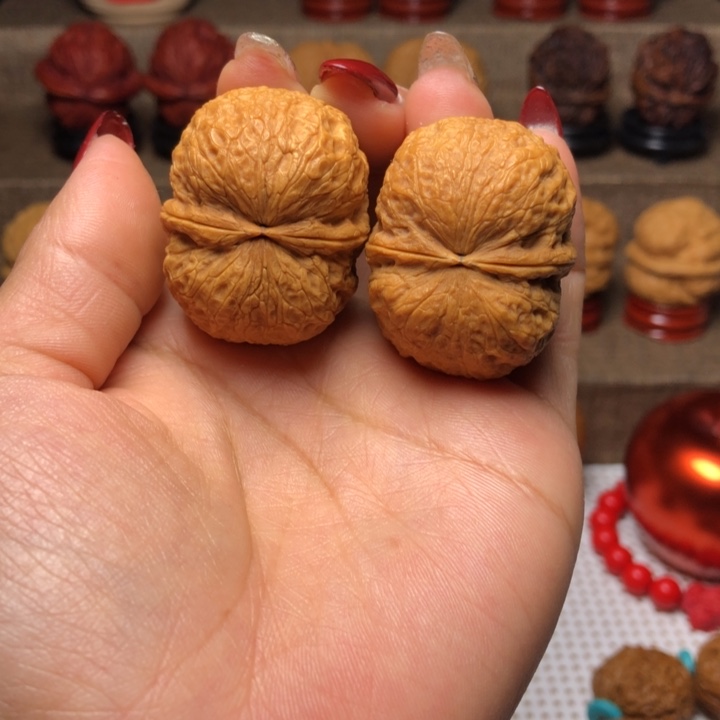 文玩核桃把件8鹦鹉元宝