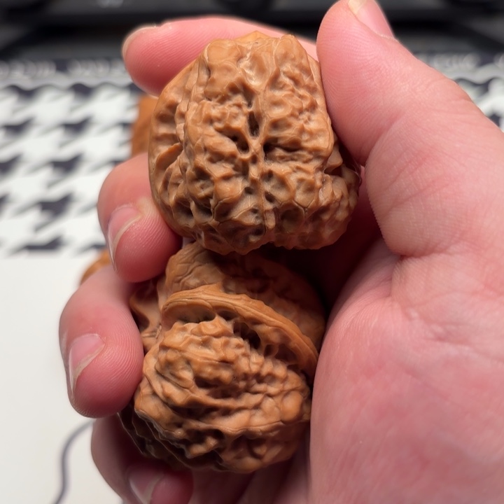 放***。吊坠文玩核桃蛤蟆头