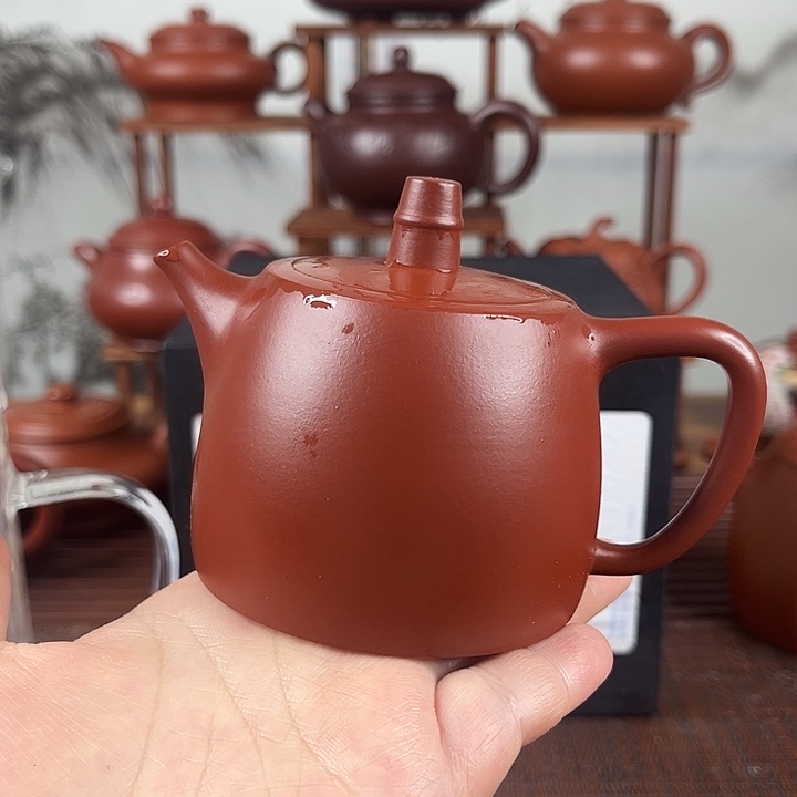 得***）紫砂茶壶微瑕处理