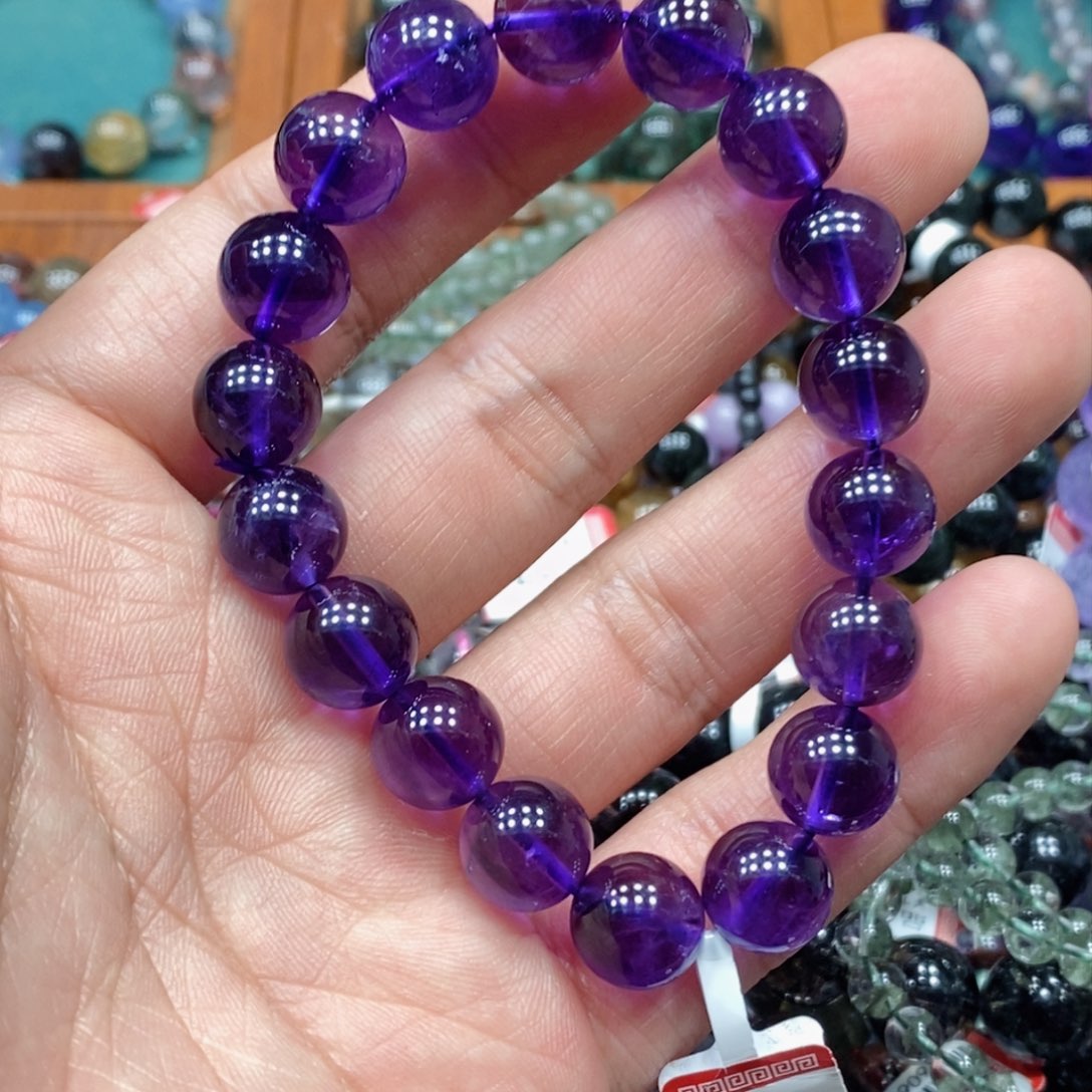 水晶手串未镶嵌天然