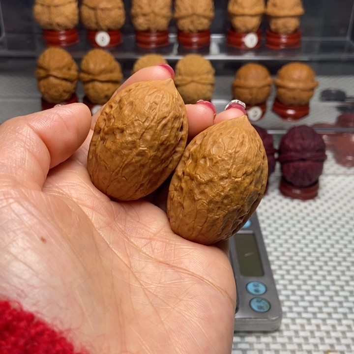 文玩核桃把件29乾坤指