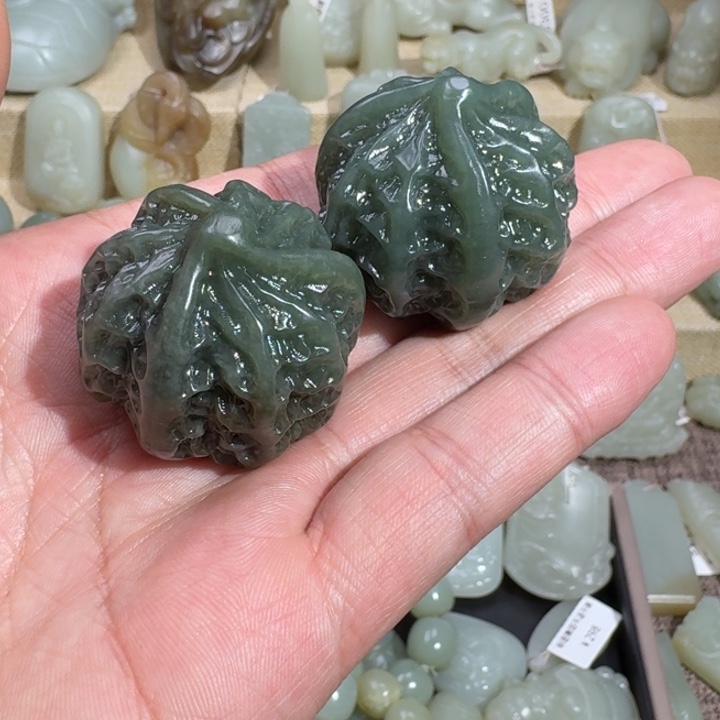 和田玉（糖玉）挂件未镶嵌