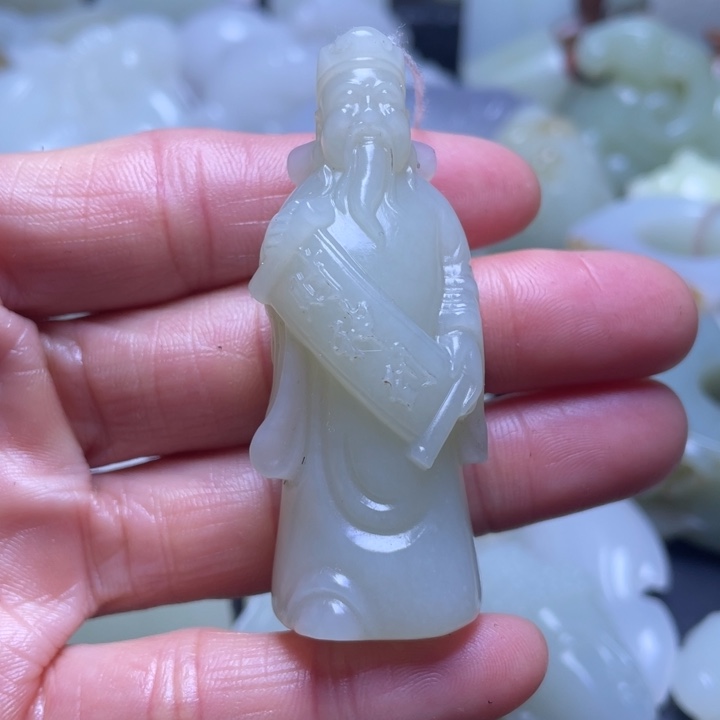 和田玉挂件未镶嵌