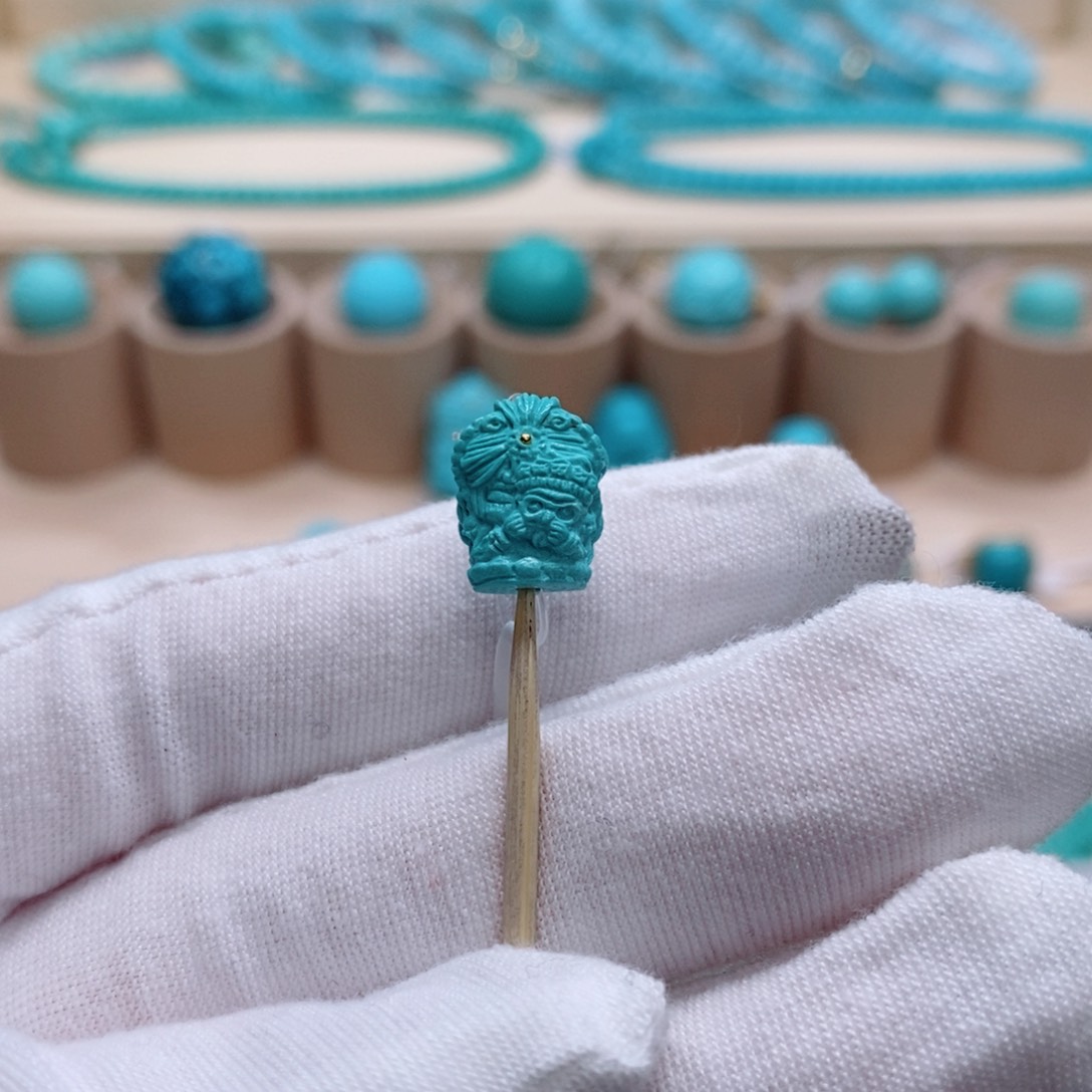 绿松石珠宝奇石未镶嵌